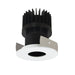 Myhouse Lighting Nora Lighting - NIOB-2RPHCDXBMPW/HL - LED Pinhole - Black Pinhole / Matte Powder White Flange