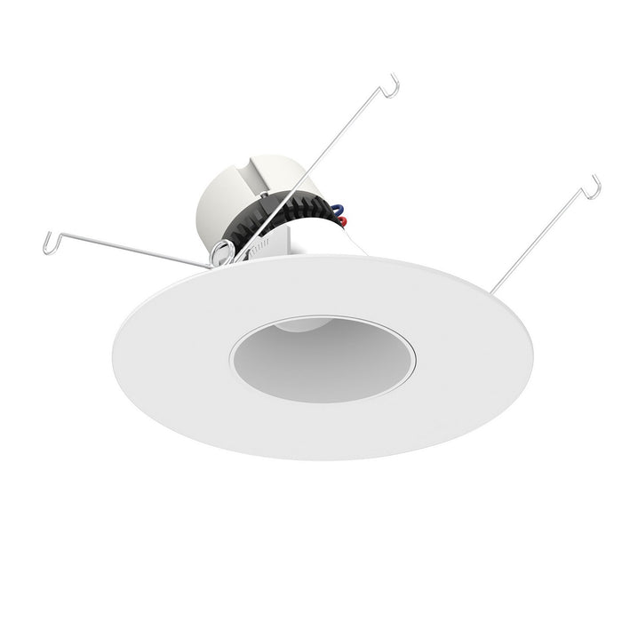 Myhouse Lighting Nora Lighting - NPR-56RSLA30XMPW - LED Adjustable Slot Retrofit - Matte Powder White