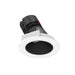 Myhouse Lighting Nora Lighting - NPRLV-4RSLA27XBMPW - LED Adjustable Slot Retrofit - Black / Matte Powder White