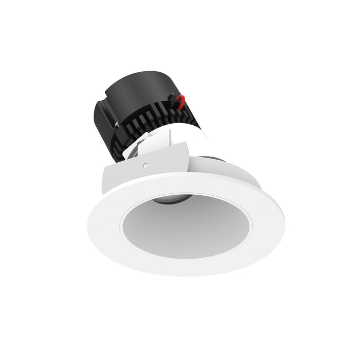 Myhouse Lighting Nora Lighting - NPRLV-4RSLA35XMPW - LED Adjustable Slot Retrofit - Matte Powder White