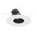 Myhouse Lighting Nora Lighting - NPRLV-56RSLA27XBMPW - LED Adjustable Slot Retrofit - Black / Matte Powder White