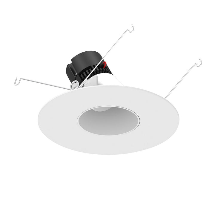 Myhouse Lighting Nora Lighting - NPRLV-56RSLA40XMPW - LED Adjustable Slot Retrofit - Matte Powder White