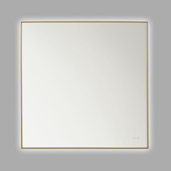 Myhouse Lighting Generation Lighting - MREL1441SB - Mirror - Cadre - Satin Brass