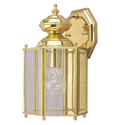 Myhouse Lighting Westinghouse Lighting - 6685300 - One Light Wall Fixture - Polished Brass