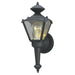 Myhouse Lighting Westinghouse Lighting - 6698300 - One Light Wall Fixture - Exteriors Black - Matte Black