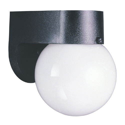 Myhouse Lighting Westinghouse Lighting - 6680300 - One Light Wall Fixture - Exteriors Black - Black