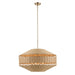 Myhouse Lighting Kichler - 52744CPZ - Four Light Pendant - Lulo - Champagne Bronze