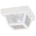 Myhouse Lighting Westinghouse Lighting - 6697500 - One Light Flush Mount - Exteriors White - White