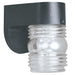 Myhouse Lighting Westinghouse Lighting - 6680000 - One Light Wall Fixture - Exteriors Black - Black
