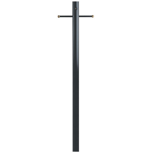 Myhouse Lighting Westinghouse Lighting - 6695500 - Fixture Post with Ground Convenience Outlet and Dusk to Dawn Sensor - Posts Black - Black