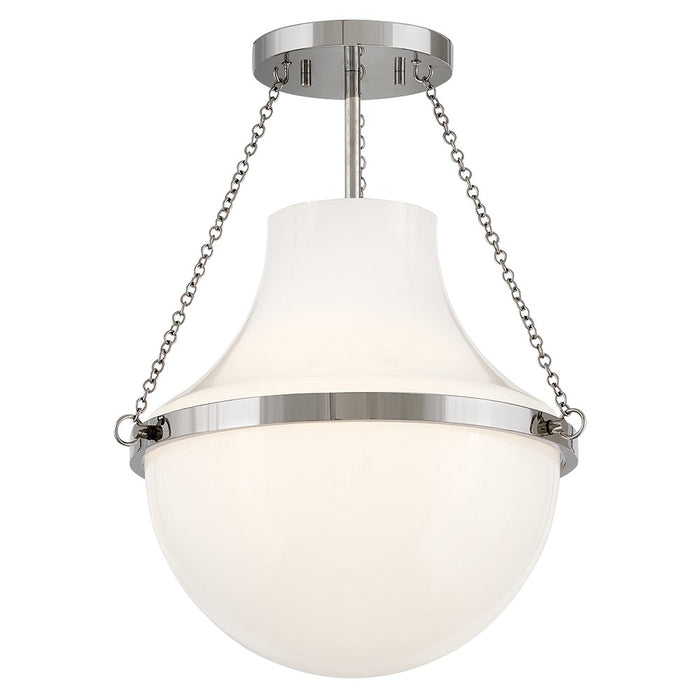Myhouse Lighting Hinkley - 46891PN - LED Semi-Flush Mount - Collins - Polished Nickel