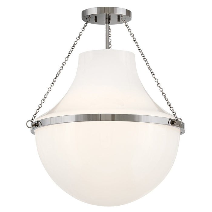 Myhouse Lighting Hinkley - 46893PN - LED Semi-Flush Mount - Collins - Polished Nickel