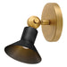 Myhouse Lighting Hinkley - 48490HB-BK - LED Wall Sconce - Dom - Heritage Brass