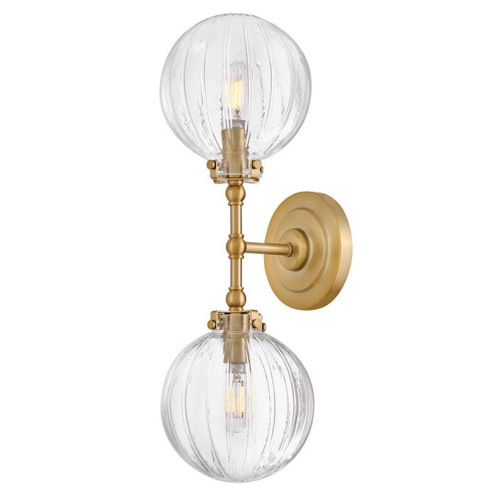 Myhouse Lighting Hinkley - 57412LCB - LED Wall Sconce - Helene - Lacquered Brass