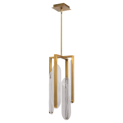 Myhouse Lighting Oxygen - 3-8145-56 - LED Pendant - Avian - Brushed Brass