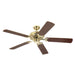 Myhouse Lighting Westinghouse Lighting - 7802100 - 52" Ceiling Fan - Contractor Choice - Polished Brass