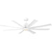 Myhouse Lighting Generation Lighting - 8FLSM65RZWD - 65"Ceiling Fan - Flera Smart 65 LED - Matte White