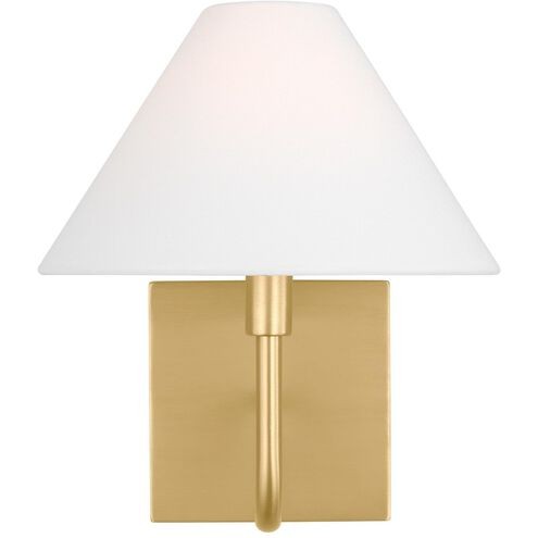 Myhouse Lighting Visual Comfort Studio - DJW1081SB - One Light Wall Sconce - Eldon - Satin Brass