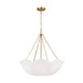 Myhouse Lighting Visual Comfort Studio - AC1163BBS - Three Light Chandelier - Stassi - Burnished Brass