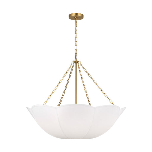 Myhouse Lighting Visual Comfort Studio - AC1174BBS - Four Light Chandelier - Stassi - Burnished Brass
