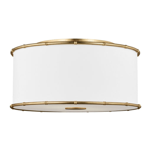 Myhouse Lighting Visual Comfort Studio - AF1182GD - Two Light Flush Mount - Aldric - Gild