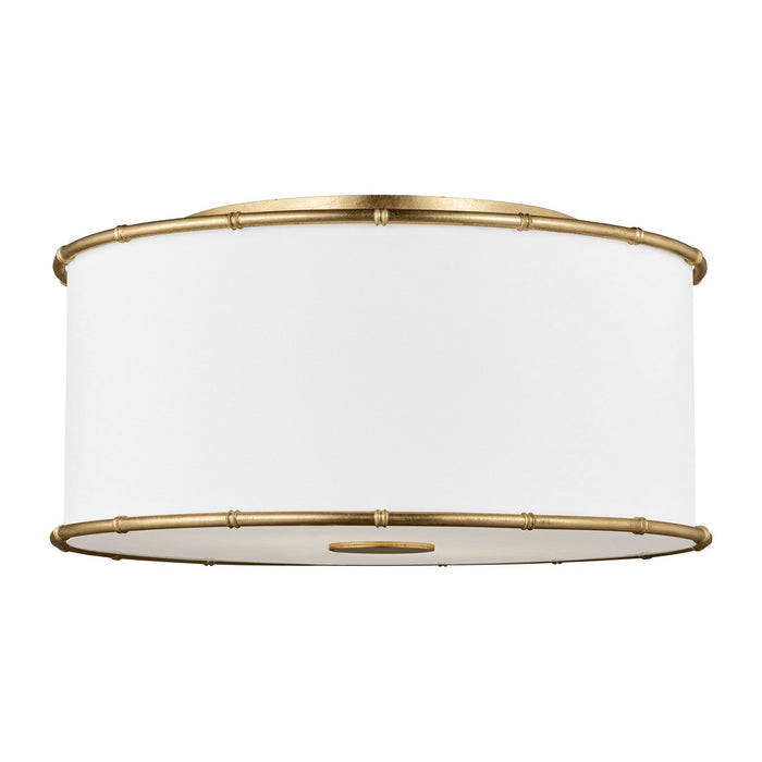 Myhouse Lighting Visual Comfort Studio - AF1182GD - Two Light Flush Mount - Aldric - Gild