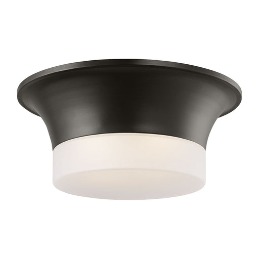 Myhouse Lighting Visual Comfort Studio - AF1202AI - Two Light Flush Mount - Sina - Aged Iron