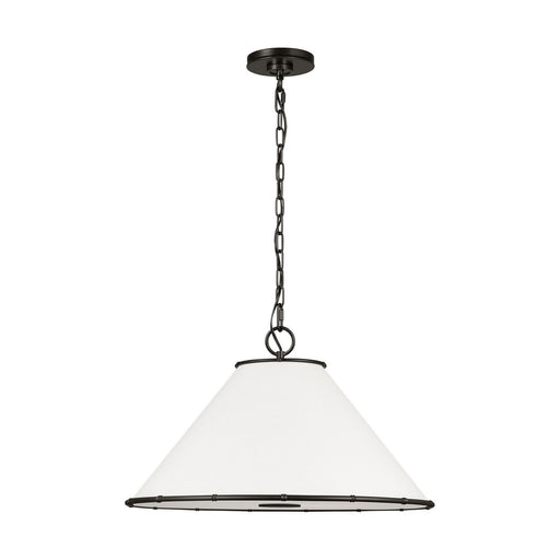 Myhouse Lighting Visual Comfort Studio - AP1272AI - Two Light Pendant - Aldric - Aged Iron