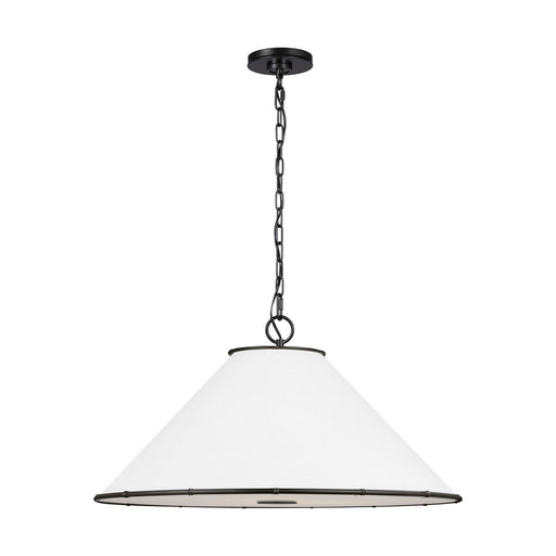 Myhouse Lighting Visual Comfort Studio - AP1283AI - Three Light Pendant - Aldric - Aged Iron