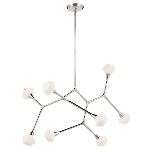 Myhouse Lighting Kichler - 52763PN - LED Chandelier - Cassius - Polished Nickel