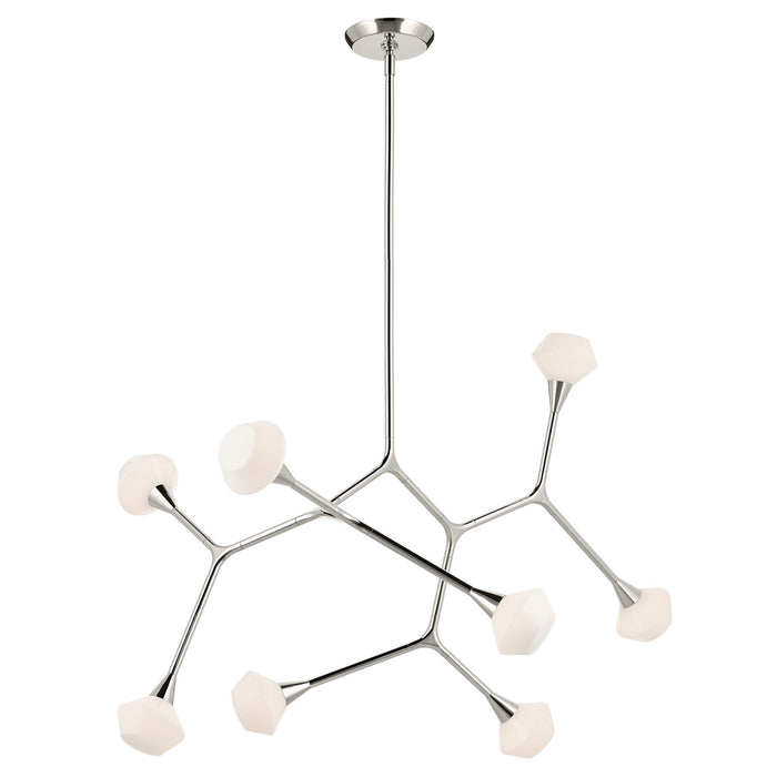 Myhouse Lighting Kichler - 52763PN - LED Chandelier - Cassius - Polished Nickel
