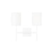 Myhouse Lighting Visual Comfort Studio - BW1012MWT - Two Light Wall Sconce - Key - Matte White
