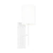 Myhouse Lighting Visual Comfort Studio - BW1021MWT - One Light Wall Sconce - Key - Matte White