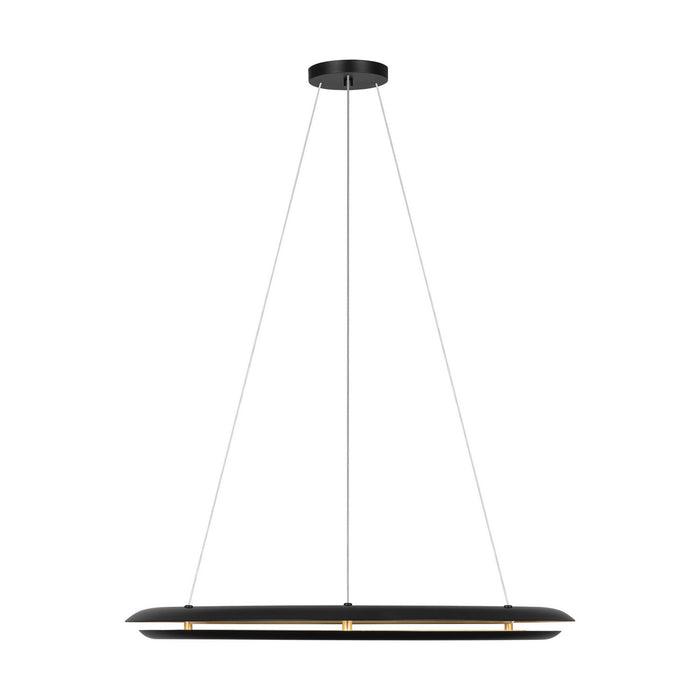 Myhouse Lighting Visual Comfort Studio - CC1791MBK - LED Chandelier - Cielo - Midnight Black