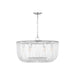 Myhouse Lighting Visual Comfort Studio - CP1456PN - Six Light Pendant - Pierce - Polished Nickel