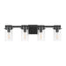 Myhouse Lighting Visual Comfort Studio - CW1004AI - Three Light Vanity - Garrett - Aged Iron