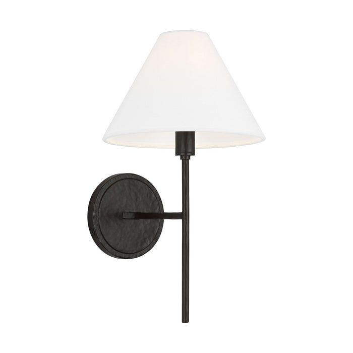 Myhouse Lighting Visual Comfort Studio - CW1371AI - One Light Wall Sconce - Ridgewood - Aged Iron