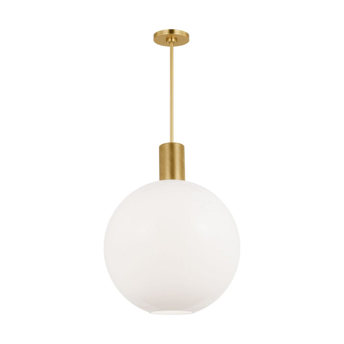 Myhouse Lighting Visual Comfort Studio - DJP1191SB - One Light Pendant - Colewood - Satin Brass