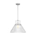Myhouse Lighting Visual Comfort Studio - DJP1201BS - One Light Pendant - Liouet - Brushed Nickel