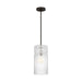 Myhouse Lighting Visual Comfort Studio - DJP1211MBK - One Light Pendant - Liouet - Midnight Black