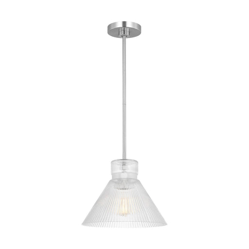 Myhouse Lighting Visual Comfort Studio - DJP1221BS - One Light Pendant - Liouet - Brushed Nickel