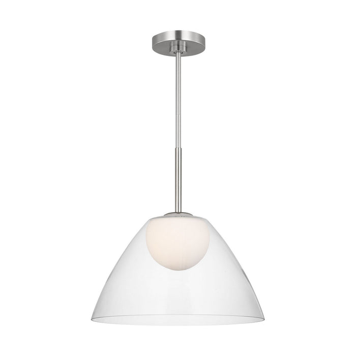 Myhouse Lighting Visual Comfort Studio - DJP1251BS - One Light Pendant - Suma - Brushed Nickel