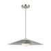 Myhouse Lighting Visual Comfort Studio - DJP1281BS - One Light Pendant - Astra - Brushed Nickel