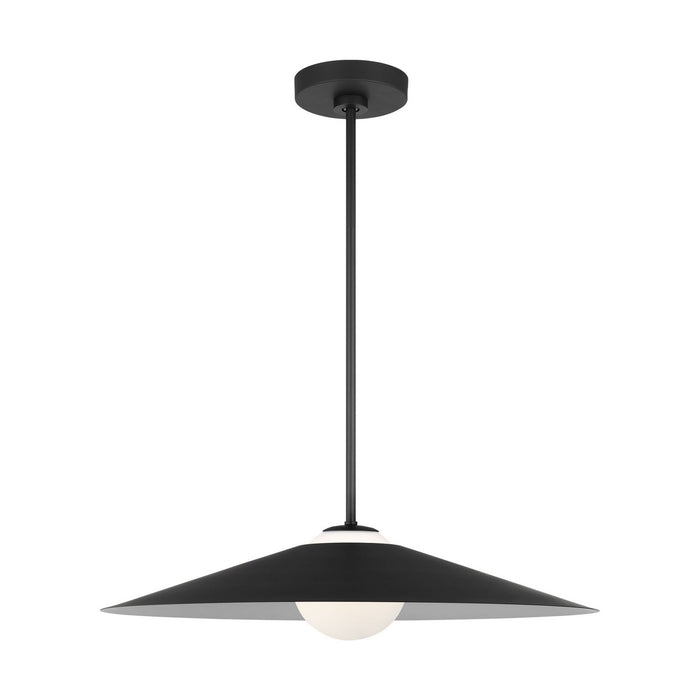 Myhouse Lighting Visual Comfort Studio - DJP1281MBK - One Light Pendant - Astra - Midnight Black