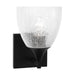 Myhouse Lighting Visual Comfort Studio - DJV1021MBKCKG - One Light Wall Sconce - Toffino - Midnight Black