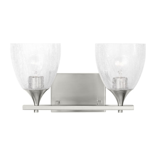 Myhouse Lighting Visual Comfort Studio - DJV1022BSCKG - Two Light Vanity - Toffino - Brushed Nickel