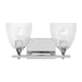 Myhouse Lighting Visual Comfort Studio - DJV1022CHCKG - Two Light Vanity - Toffino - Chrome
