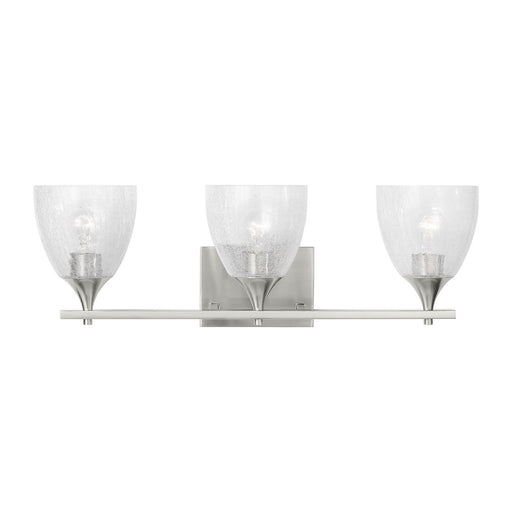 Myhouse Lighting Visual Comfort Studio - DJV1023BSCKG - Three Light Vanity - Toffino - Brushed Nickel