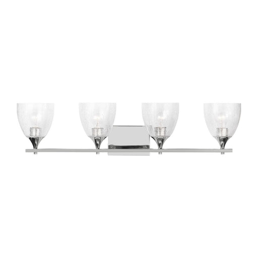 Myhouse Lighting Visual Comfort Studio - DJV1024CHCKG - Four Light Vanity - Toffino - Chrome