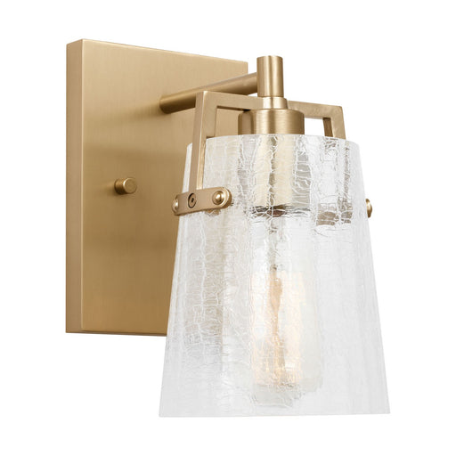 Myhouse Lighting Visual Comfort Studio - DJV1031SBCKG - One Light Wall Sconce - Crofton - Satin Brass
